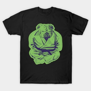 Bulldog sensei - Bulldog Buddha T-Shirt